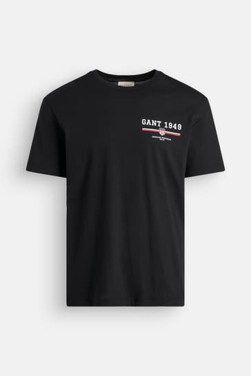 GANT T-Shirt schwarz