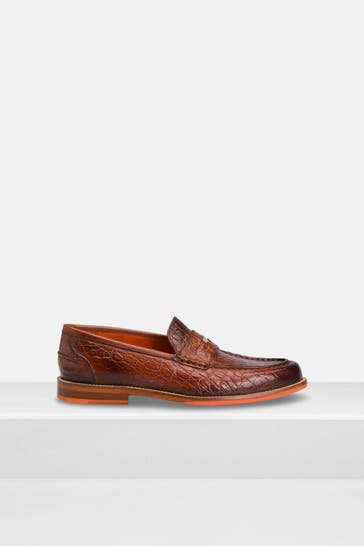 MELVIN & HAMILTON Loafer 'Gianna' rostbraun