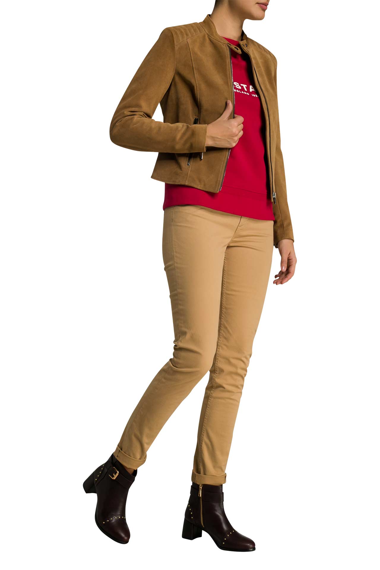 BELSTAFF Lederjacke 'Mollison' , Bild 1