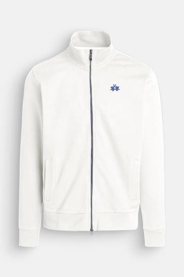 LA MARTINA Sweatjacke weiß