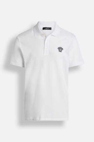 VERSACE - Polo-Shirt weiß