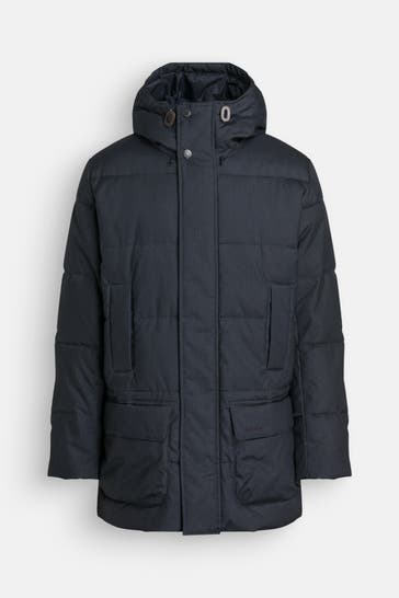 BARBOUR Winter-Parka 'Beaufor' kariert