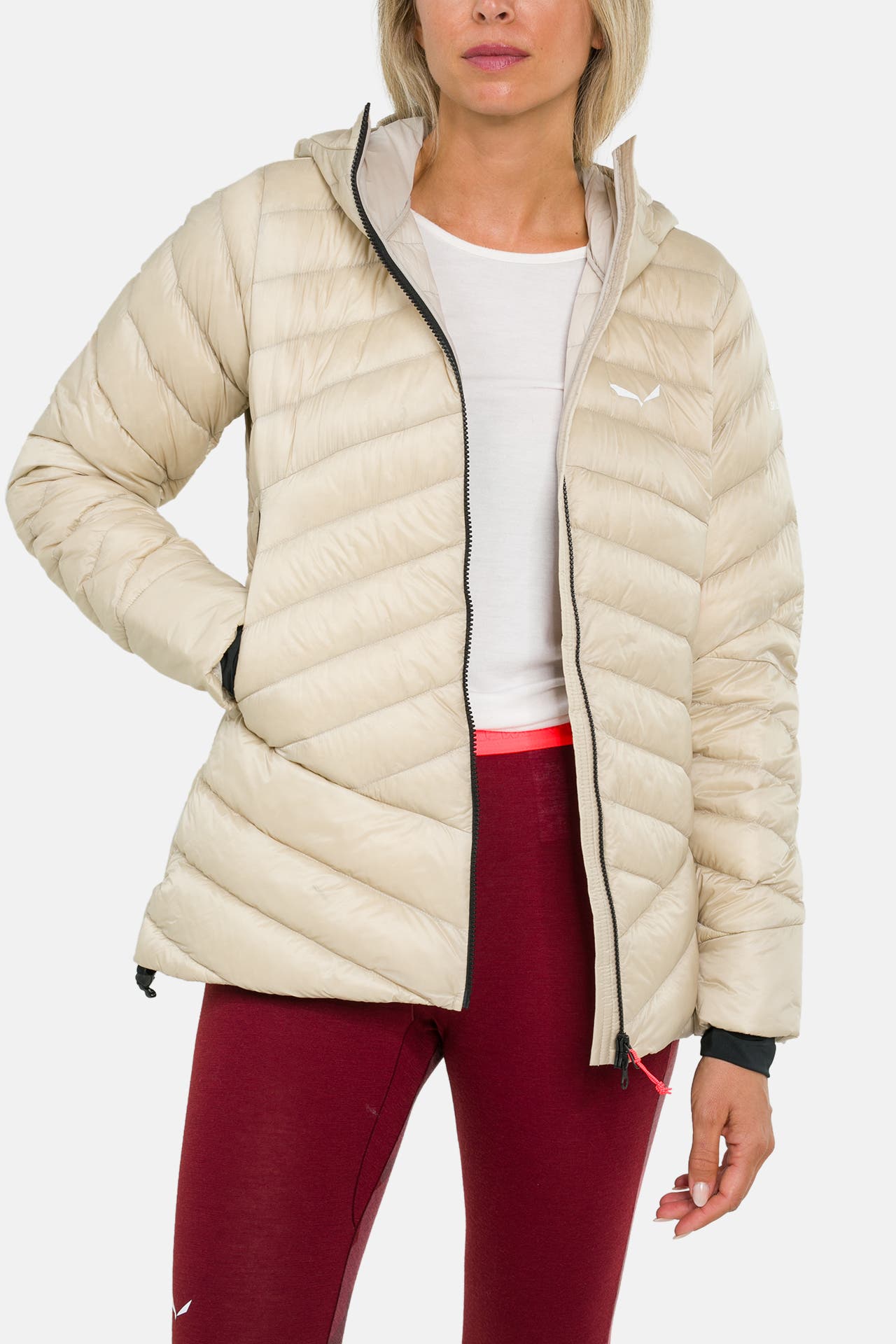 SALEWA Light-Daunenjacke 'Ortles Med' beige, Bild 1