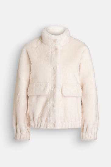 MICHAEL MICHAEL KORS Felljacke creme