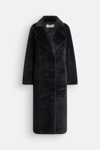 MICHAEL MICHAEL KORS Kunstfellmantel nachtblau