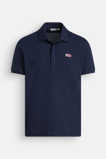 NAPAPIJRI Polo-Shirt 'Evan' nachtblau