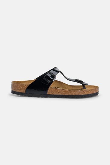 BIRKENSTOCK Zehentrenner 'Gizeh' schwarz unisex