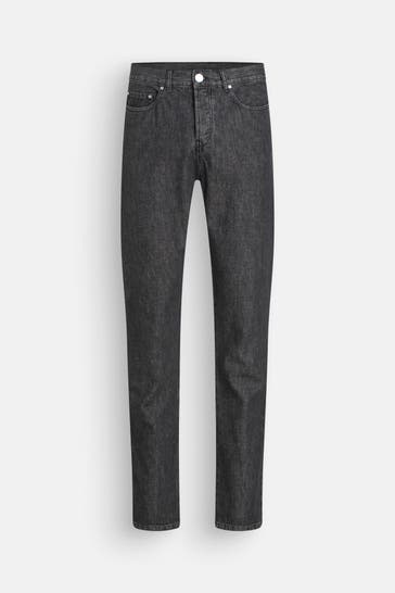 HAN KJØBENHAVN Jeans tapered schwarz