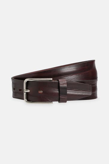 LLOYD BELTS Ledergürtel dunkelbraun