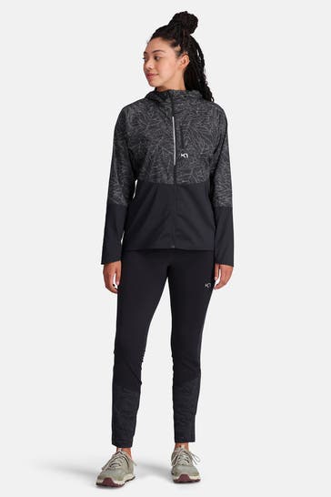 KARI TRAA Trainingsjacke schwarz