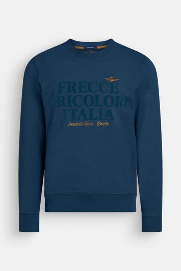 AERONAUTICA MILITARE Blue Sweat Shirt