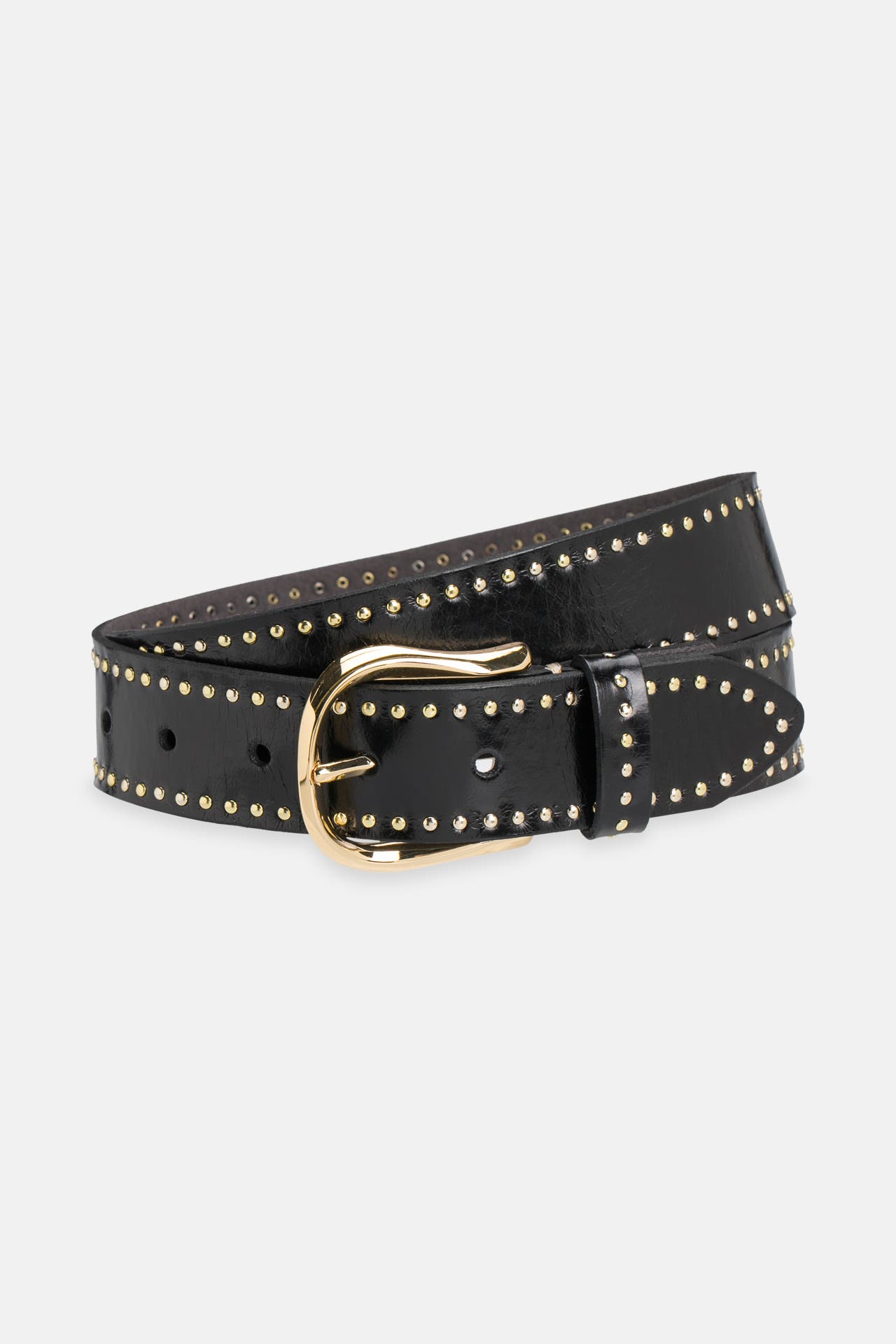 B.BELT Leder-Gürtel schwarz, Bild 1