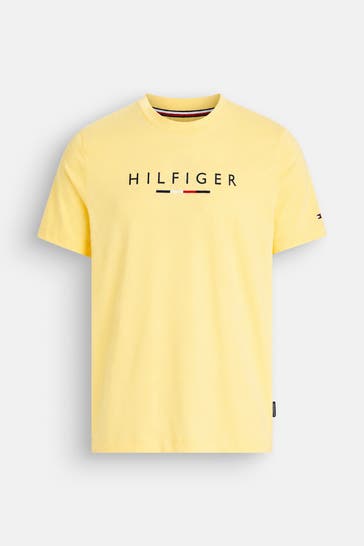 TOMMY HILFIGER T-Shirt 'New York' gelb