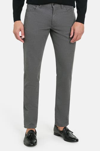 ALBERTO Stoffhose 'Pipe' grau