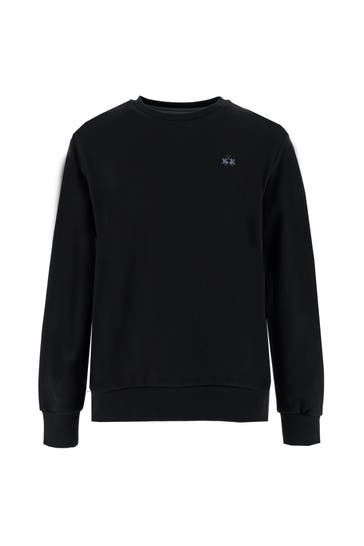 LA MARTINA Sweatshirt schwarz