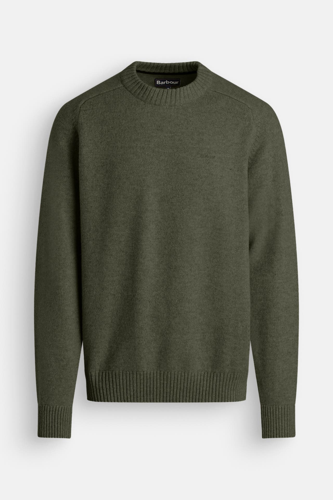 BARBOUR Wollpullover tannengrün, Bild 1