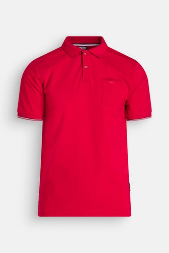 HECHTER Paris Polo-Shirt dunkelrot