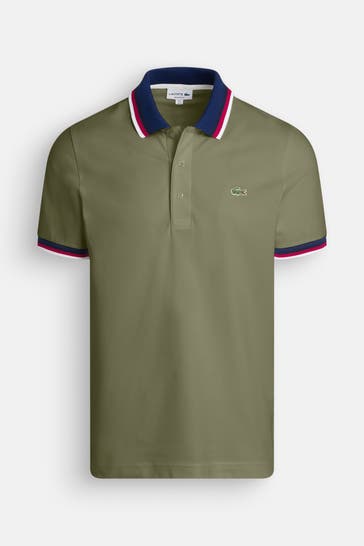 LACOSTE Polo-Shirt grün