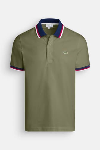 LACOSTE Polo-Shirt grün