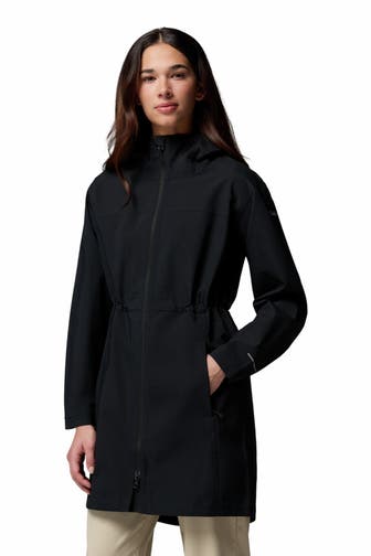 COLUMBIA Regenmantel 'Weekend Adventure™' schwarz