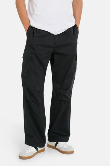 DIESEL Cargohose 'Argy' schwarz