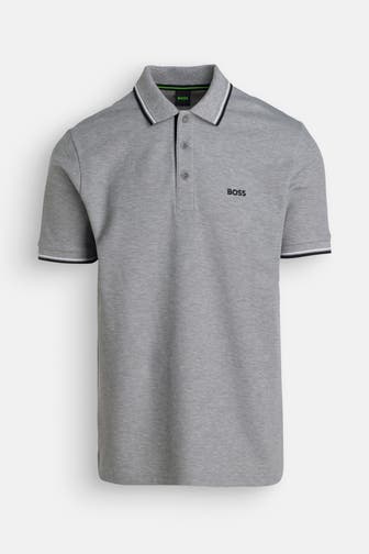 BOSS Polo-Shirt 'Paddy Pro' grau