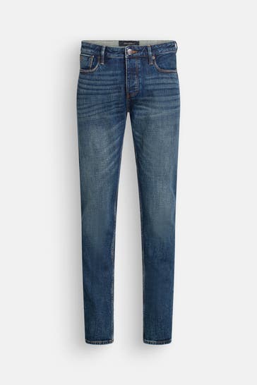 EMPORIO ARMANI Jeans dunkelblau slim