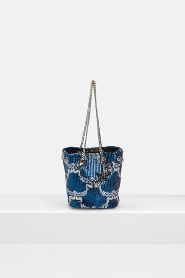 MCM Handtasche azurblau
