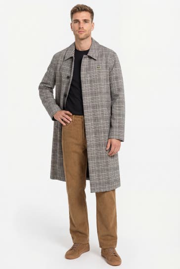 LACOSTE Trenchcoat kariert