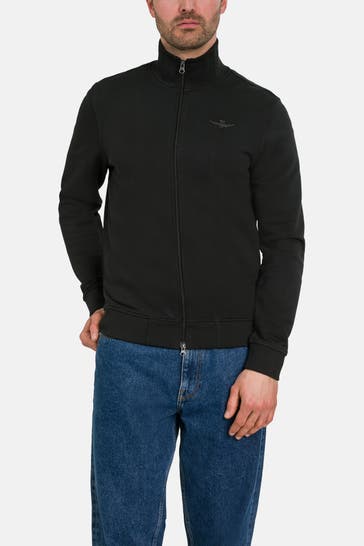AERONAUTICA MILITARE Sweatjacke schwarz