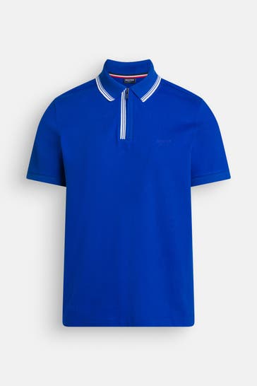 HECHTER Paris Polo-Shirt royalblau