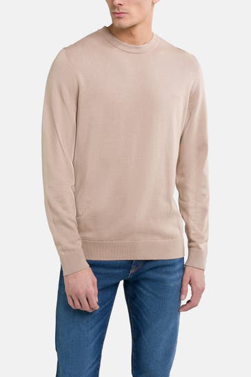 HUGO Strickpullover beige