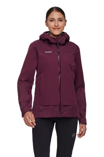 MAMMUT Hardshelljacke 'Ducan Guide' burgunder