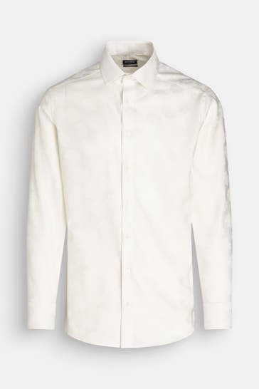 OLYMP Luxor modern fit Casual-Hemd ecru Modern Fit