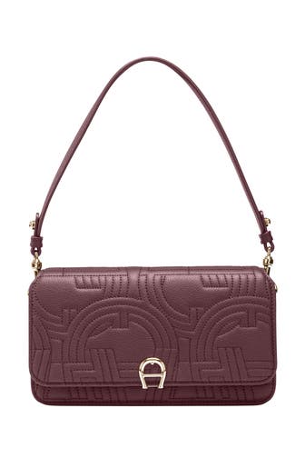 AIGNER Schultertasche 'Inara' burgunder