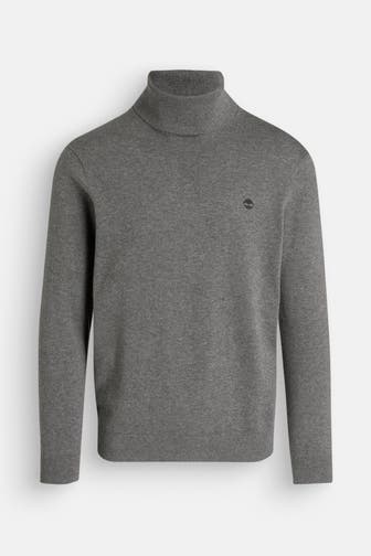 TIMBERLAND Rollkragenpullover dunkelgrau