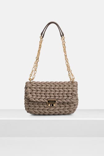 MICHAEL MICHAEL KORS Schultertasche 'Tribeca' taupe