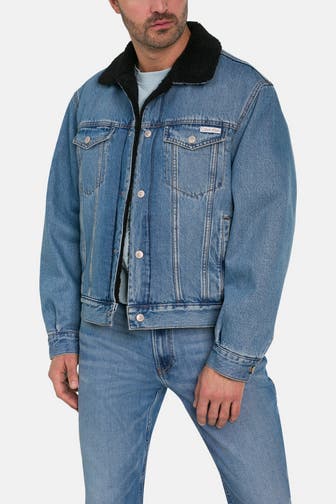 CALVIN KLEIN Jeansjackeblau