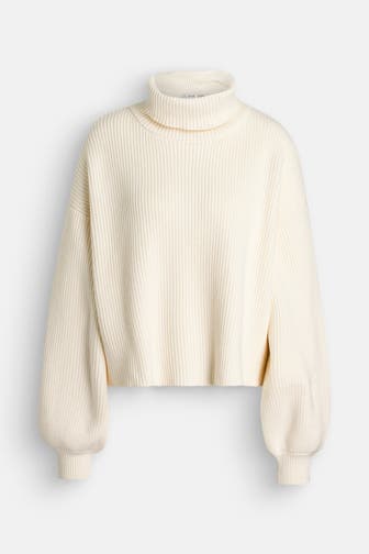 GESTUZ Rollkragenpullover ecru