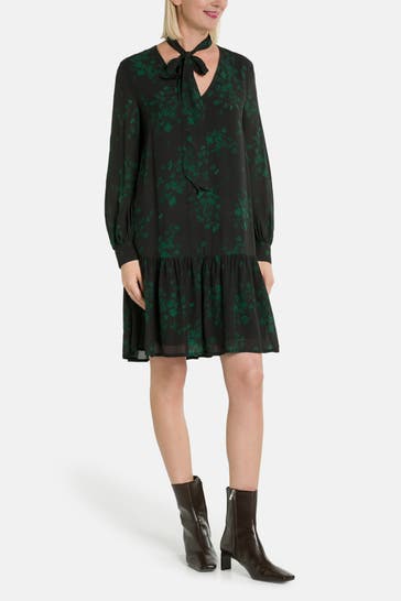 RIANI Patterned Mini Dress