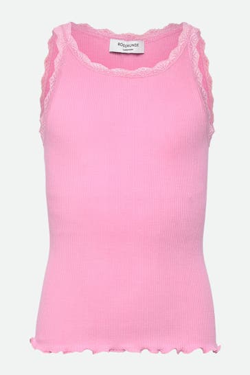 ROSEMUNDE Tank Top 'Balta' rosa