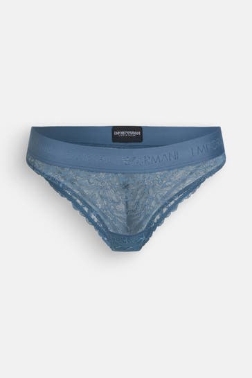 EMPORIO ARMANI String graublau