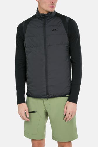 J.LINDEBERG SPORTSWEAR Steppweste 'Scott' schwarz