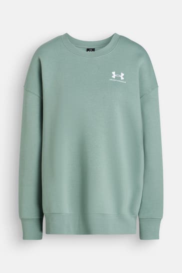 UNDER ARMOUR Sweatshirt 'Icon' graugrün