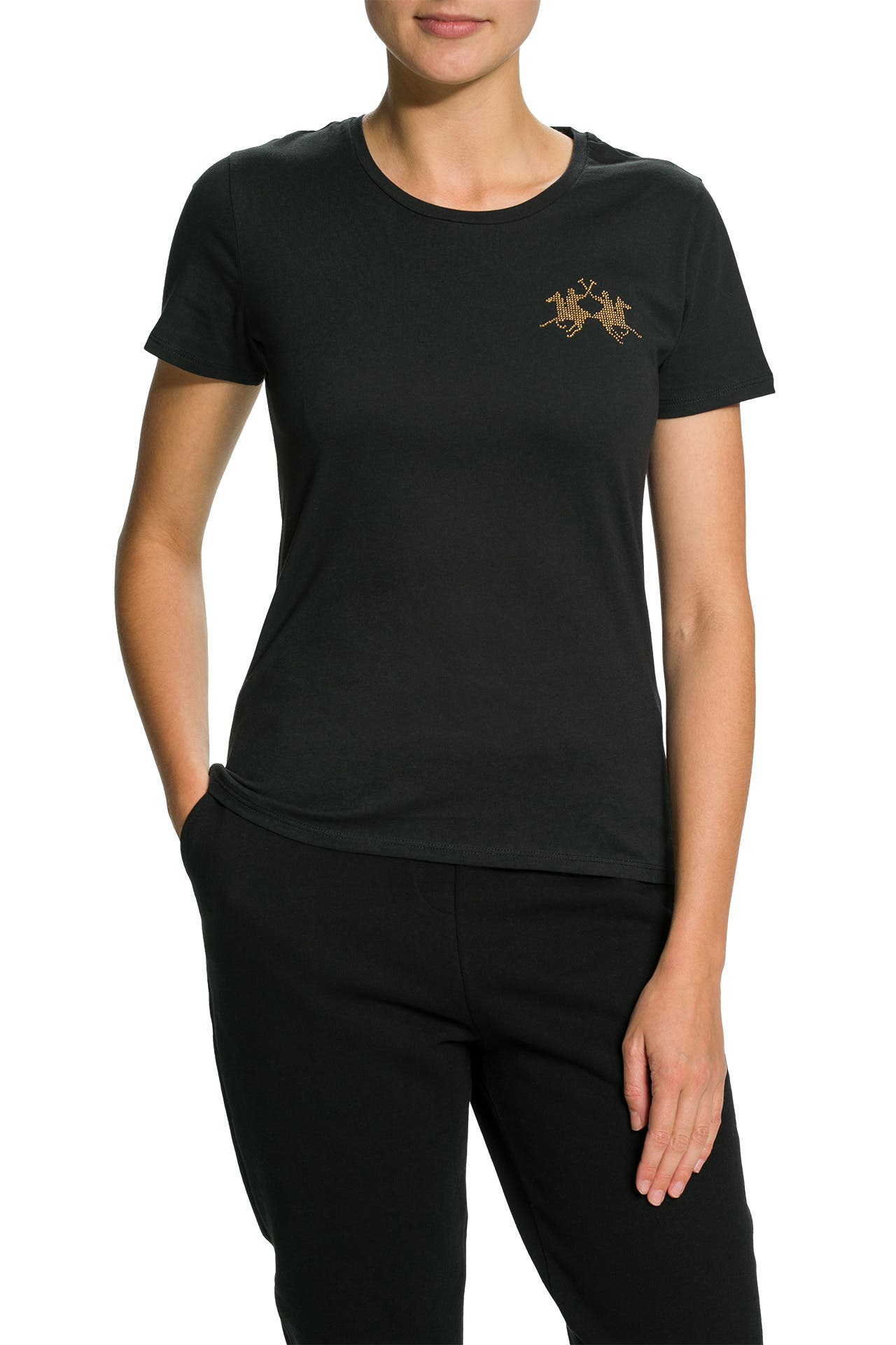 LA MARTINA T-Shirt schwarz, Bild 1