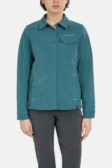 LA SPORTIVA Outdoorbluse petrol