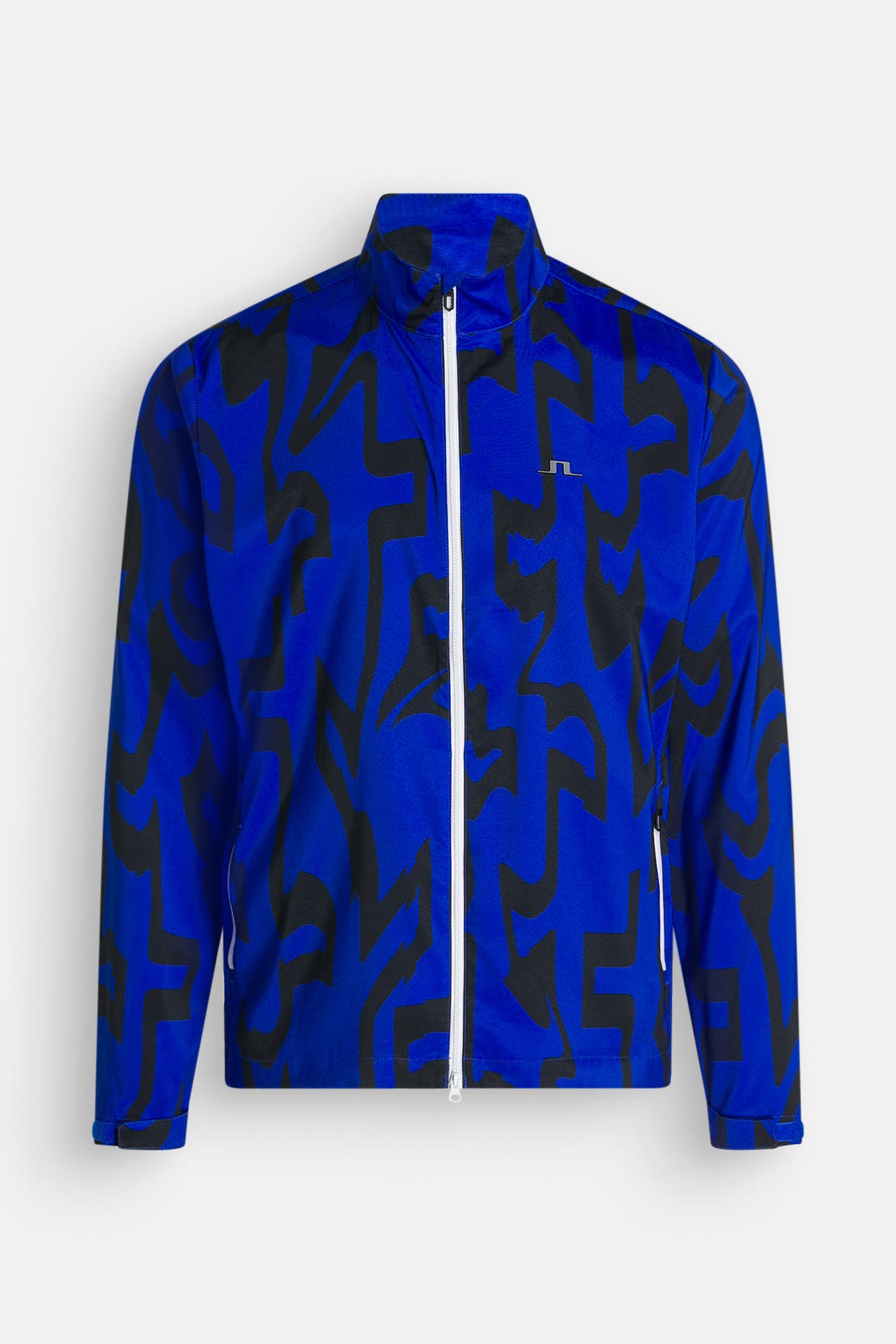 J.LINDEBERG SPORTSWEAR Übergangsjacke 'Ash' blau gemustert, Bild 1
