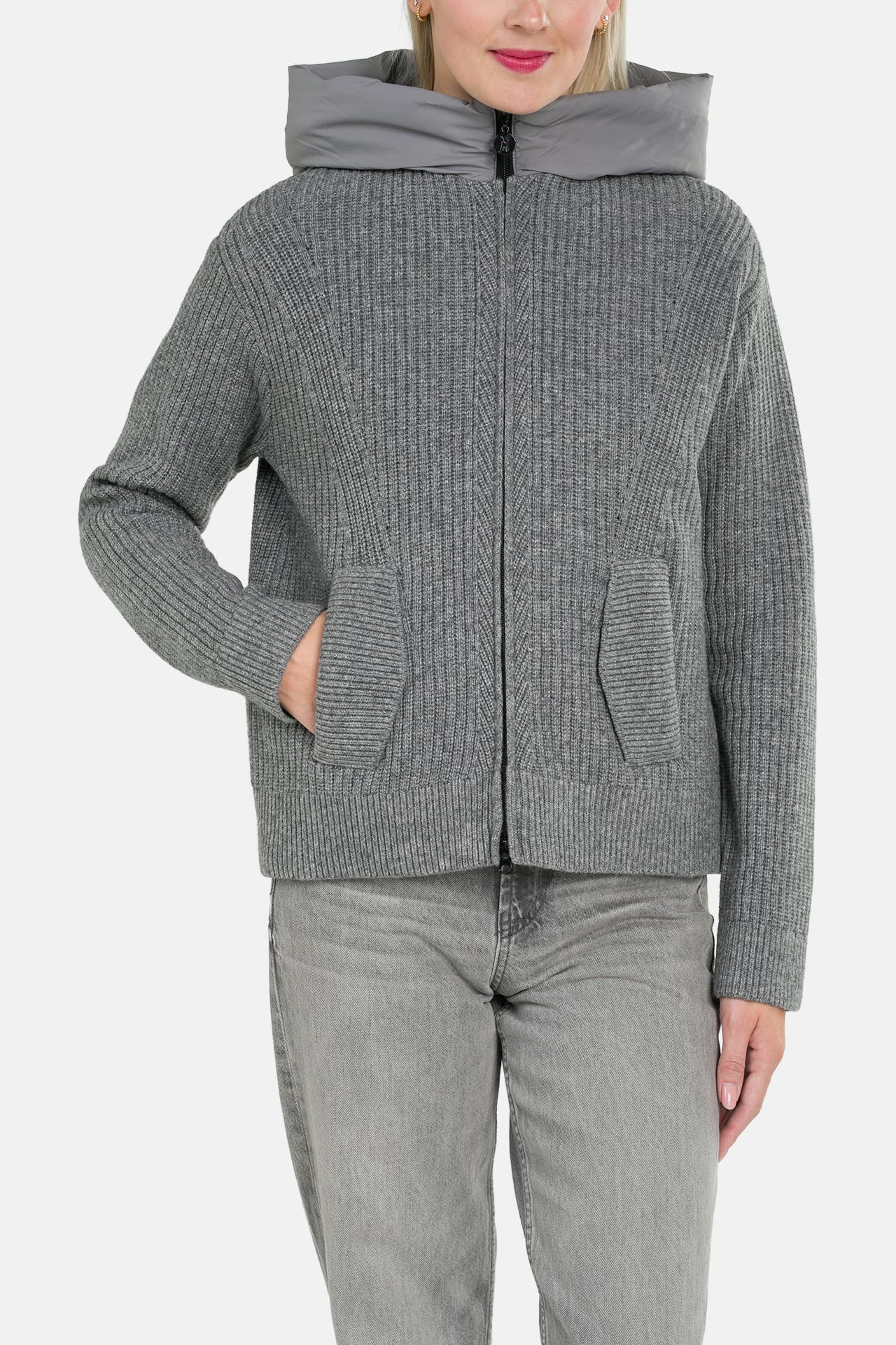 FRIEDA & FREDDIES NY Wollmix-Jacke grau, Bild 1