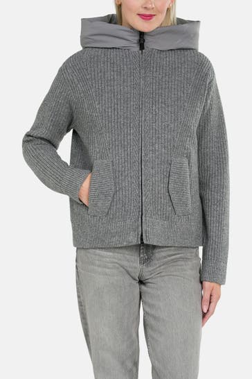 FRIEDA & FREDDIES NY Wollmix-Jacke grau