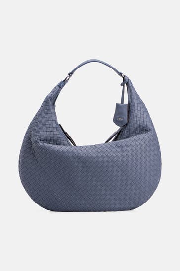 ABRO Schultertasche taubenblau